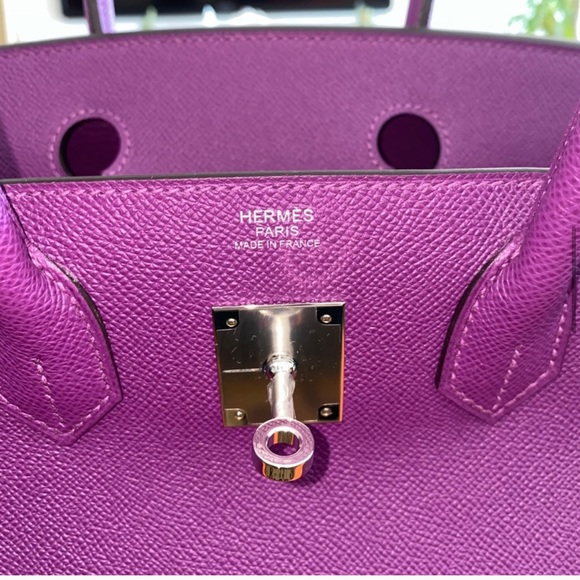 Hermès Birkin Anemone Epsom Birkin 30cm BNIB - Picture 8 of 17